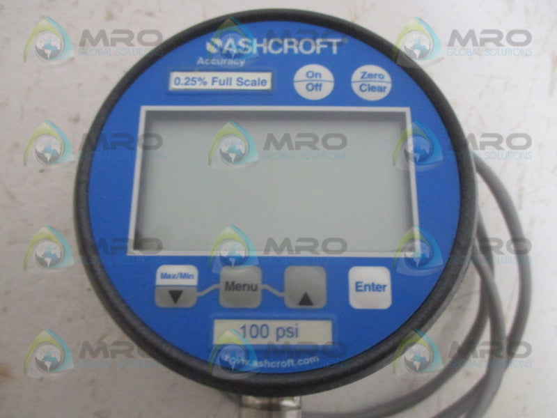 ASHCROFT 302274SD02L-100# NSMP
