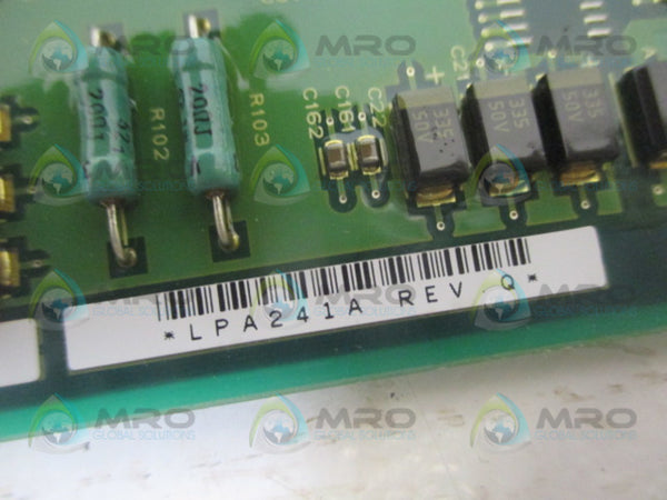 LPA241A REV. Q CIRCUIT BOARD UNMP