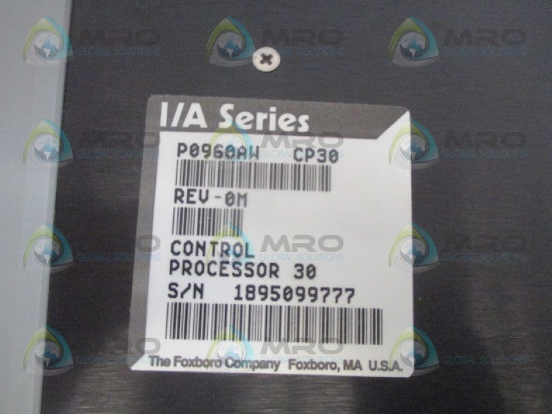 FOXBORO P0960AW CP30 CONTROL PROCESSOR NSNP