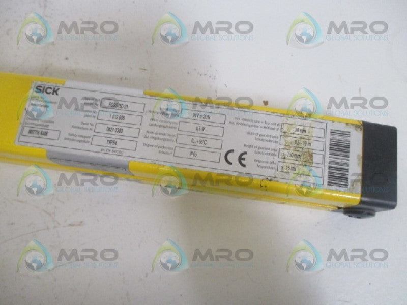SICK FGSS750-21 LIGHT CURTAIN RECIEVER 24V UNMP