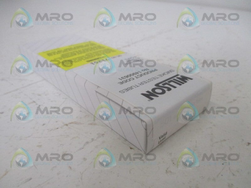 WILLSON 14900631 TESTER TUBES (PKG OF 6)  NSMP