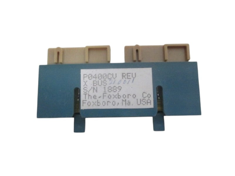 FOXBORO P0400CV 2-SLOT MODULE FT CONNECTOR  NSNP