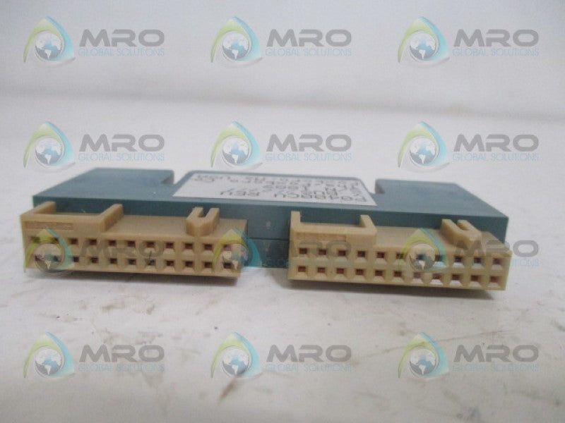 FOXBORO P0400CV 2-SLOT MODULE FT CONNECTOR  NSNP