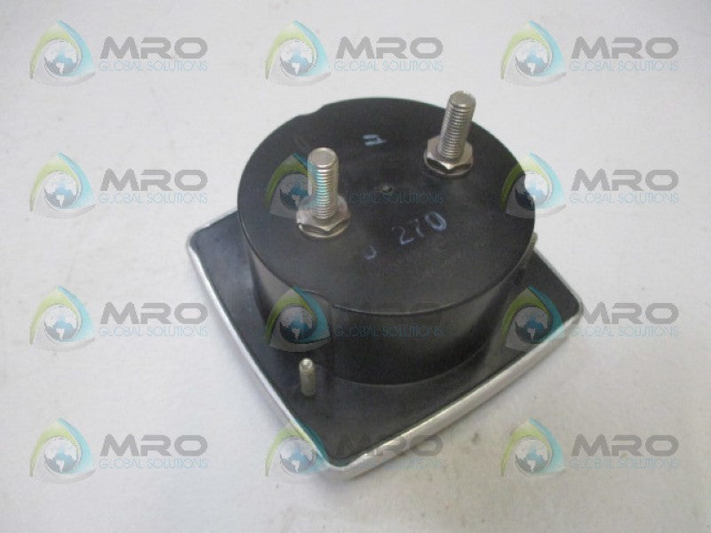GENERAL ELECTRIC 50-162031PZPZ2 PANEL METER 0-150 A-C VOLTS NSNP