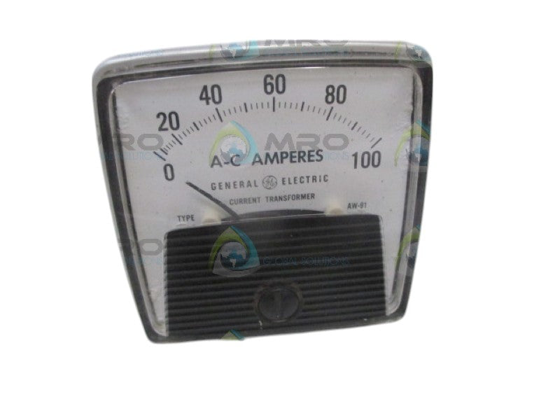 GENERAL ELECTRIC 50-152141LSPK2 PANEL METER 0-100 ACA NSNP