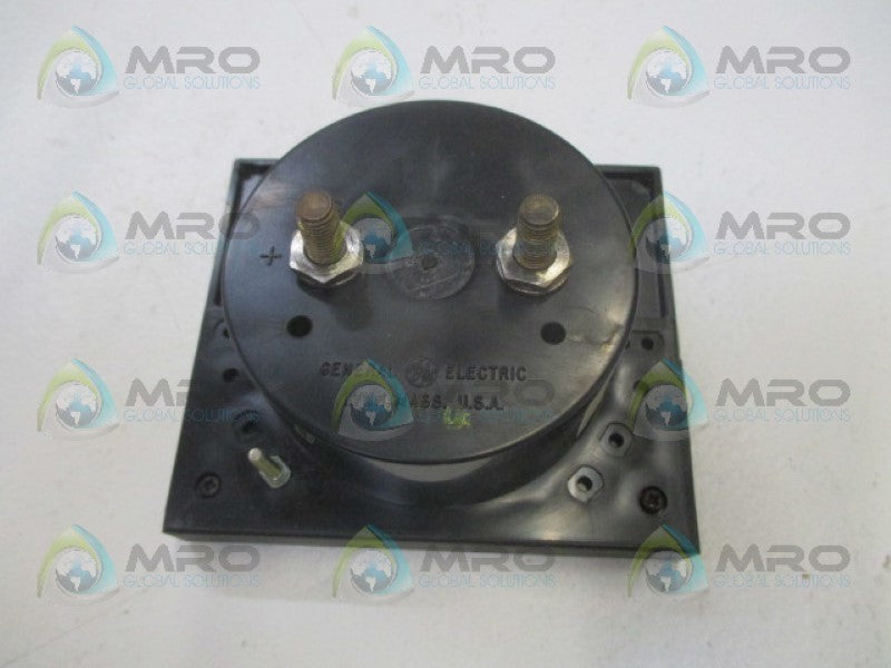 GENERAL ELECTRIC 251340LSSC PANEL METER 0-400 ACA NSNP