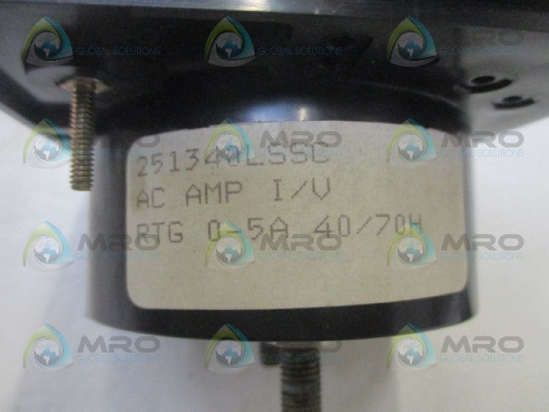 GENERAL ELECTRIC 251340LSSC PANEL METER 0-400 ACA NSNP