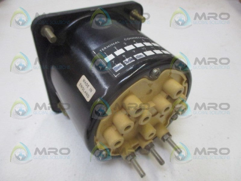 BBC C67742X/A-3/077-16TU-LK PANEL METER 0-6/0.-3 ACA NSNP