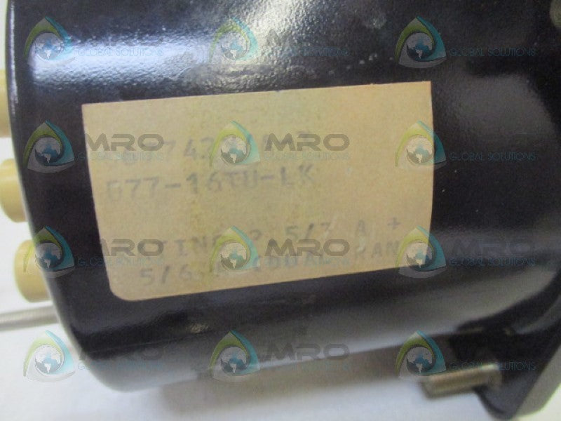 BBC C67742X/A-3/077-16TU-LK PANEL METER 0-6/0.-3 ACA NSNP