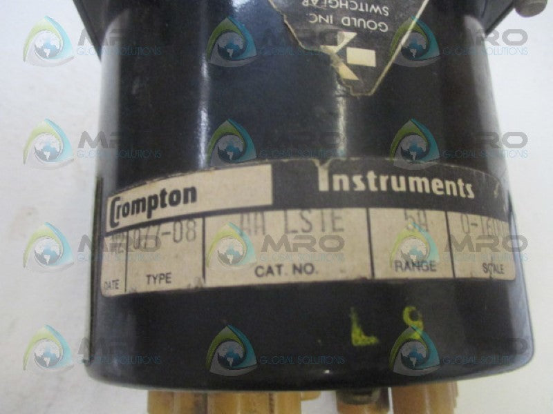 GOULD 077-08AA-LSTE PANEL METER 0-1600 ACA UNMP