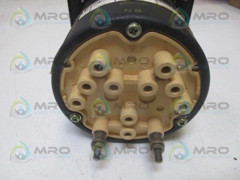 CROMPTON 077-086A-LSSJ PANEL METER 0-3600 ACA NSNP