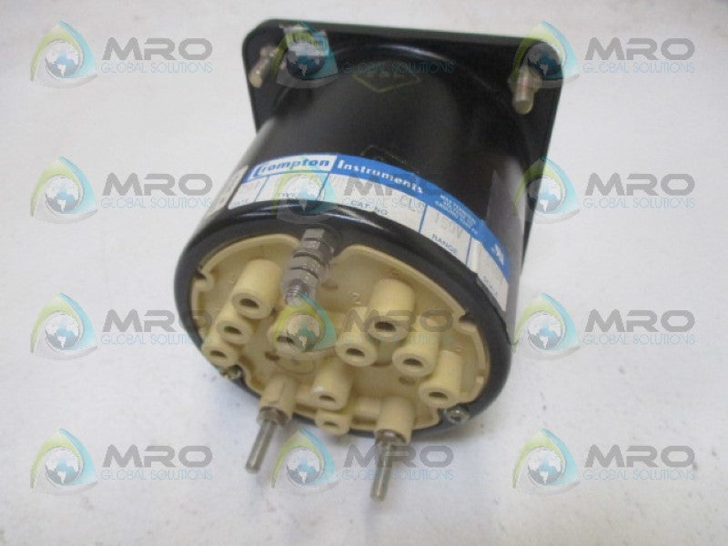 SIEMENS 077-08VA-PZSJCLS PANEL METER 0-600 VAC NSNP