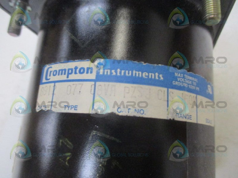 SIEMENS 077-08VA-PZSJ-CLS PANEL METER 0-600VAC (AS PICTURED) NSNP