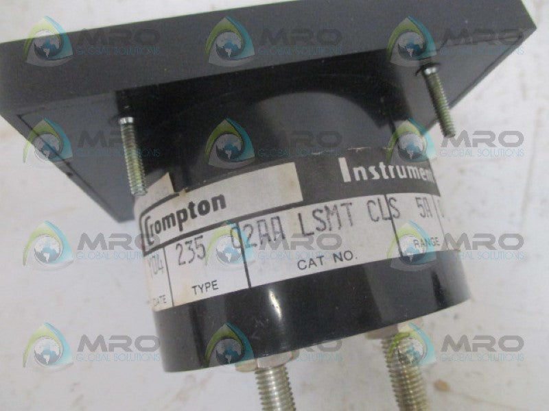 SIEMENS 235-02AA-LSMT-CLS PANEL METER 0-10ACA NSNP