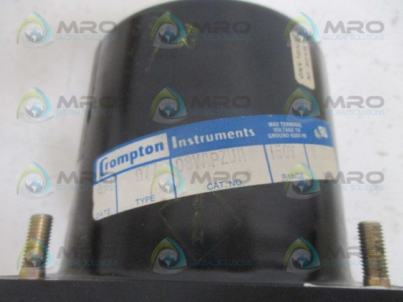 CROMPTON 077-08VAPZUA PANEL METER 0-3000 VAC NSMP