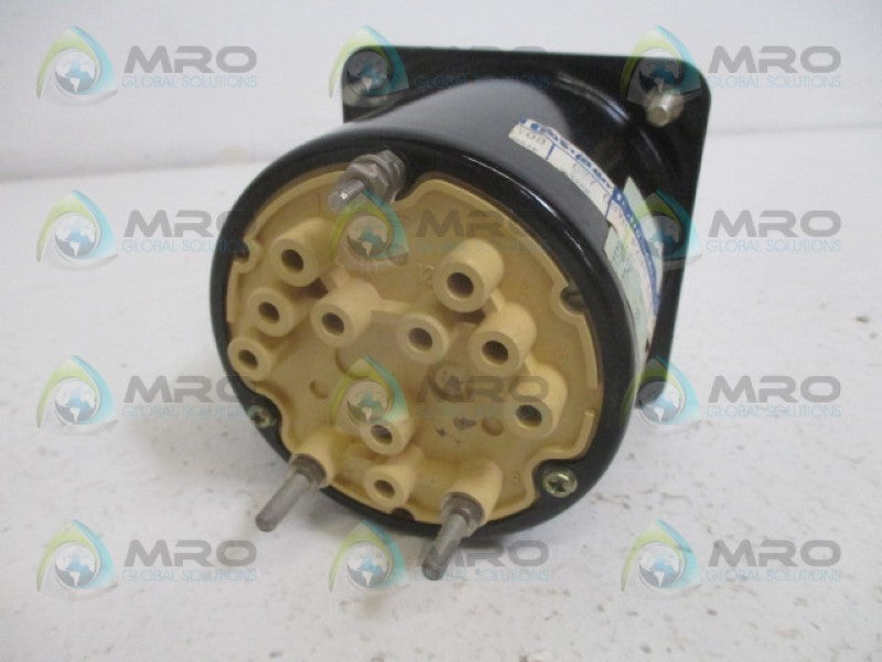 CROMPTON 077-08VAPZWD-CLS PANEL METER 0-18 VAC NSMP