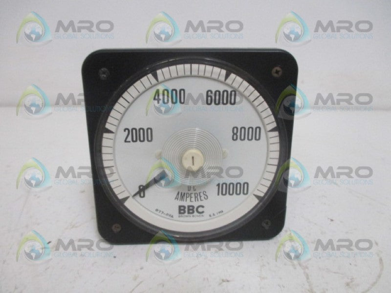CROMPTON 077-05AA-FAVZ PANEL METER 0-1000DCA (AS PICTURED) NSMP