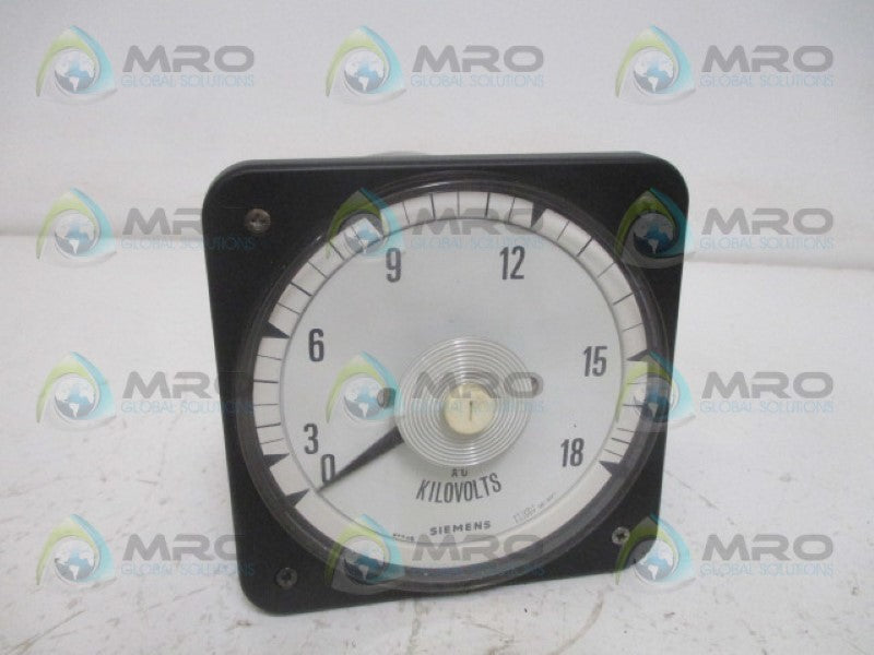 CROMPTON 077-08AA-PZWD-CLS PANEL METER 0-18 AC KV NSMP