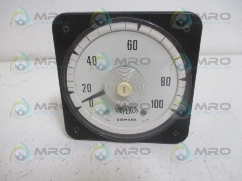 CROMPTON 077-08AA-LSPK PANEL METER 0-100ACA NSMP