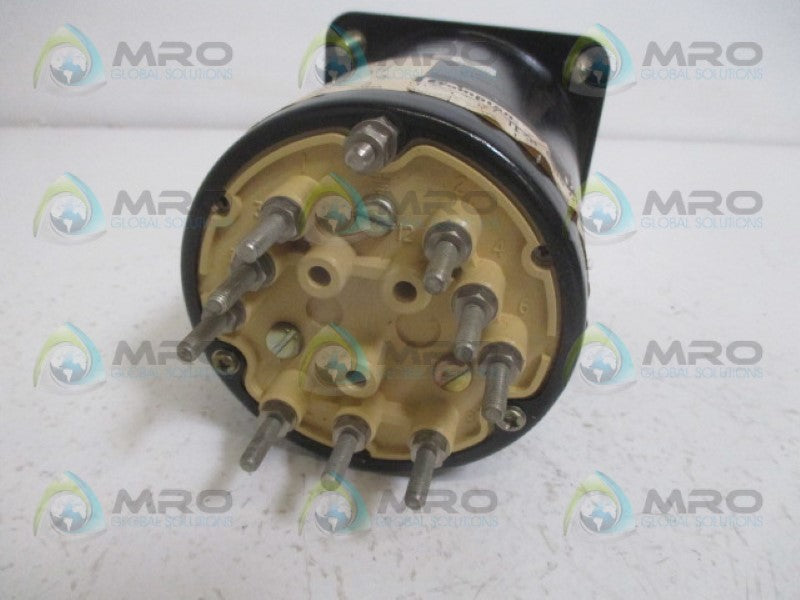CROMTPON 077-136A-QQAB-CLS PANEL METER POWER FACTOR NSMP