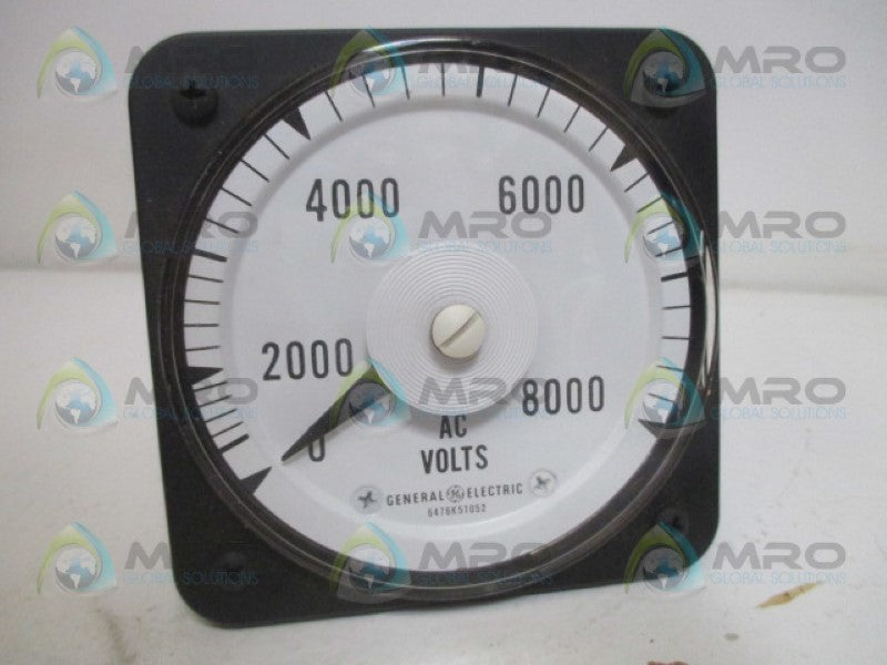 GENERAL ELECTRIC 50-103021PZPZ2LHU 0-8000VAC NSMP