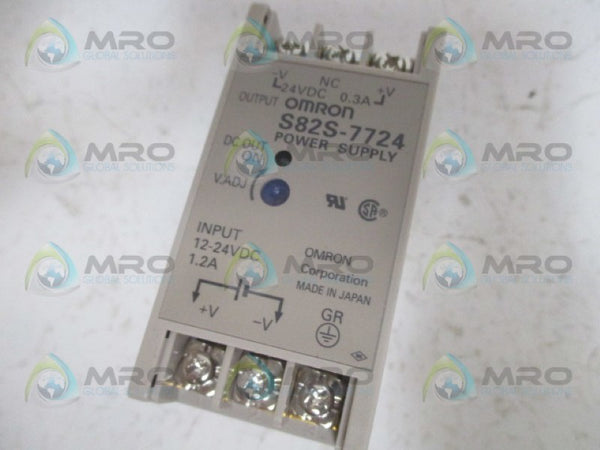 OMRON S82S-7724 POWER SUPPLY 12-24VDC/1.2A NSNP