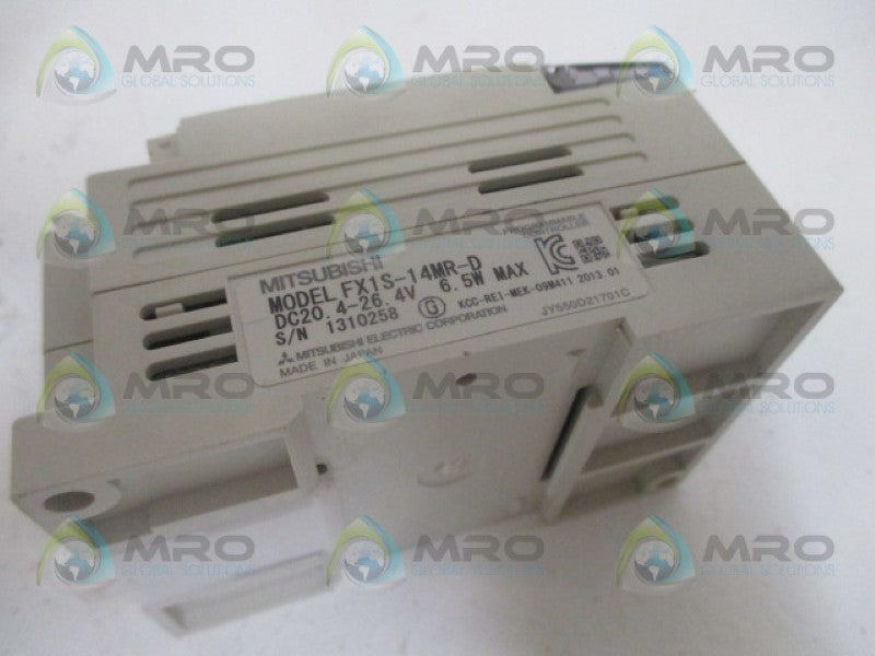 MITSUBISHI FX1S-14MR-D PROGRAMMABLE CONTROLLER (AS PICTURED) NSNP