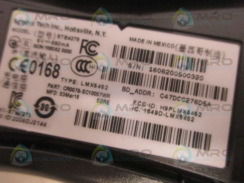 SYMBOL CR0078-SC10007WR NSMP