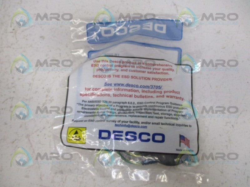 DESCO 9816 BANANA PLUG GROUND CORD 6FT NSMP