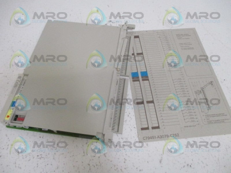 SIEMENS SIMATIC S5 6ES5430-4UA13 DIGITAL INPUT MODULE *NEW IN BOX*
