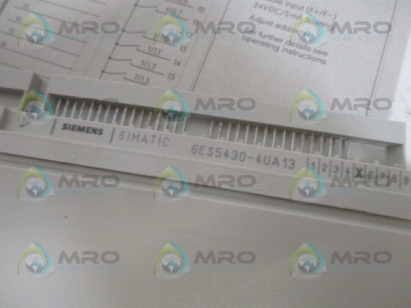 SIEMENS SIMATIC S5 6ES5430-4UA13 DIGITAL INPUT MODULE *NEW IN BOX*