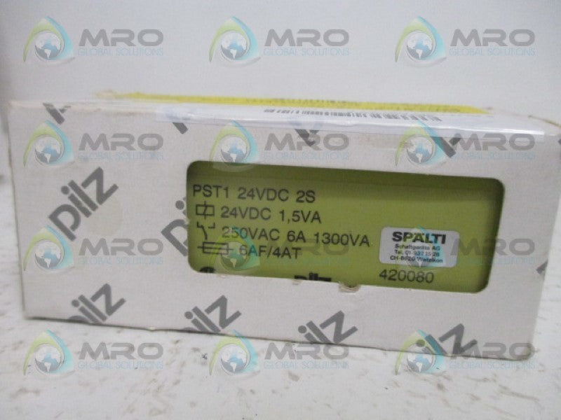 PILZ PST1-24VDC-2S SAFETY RELAY NSMP