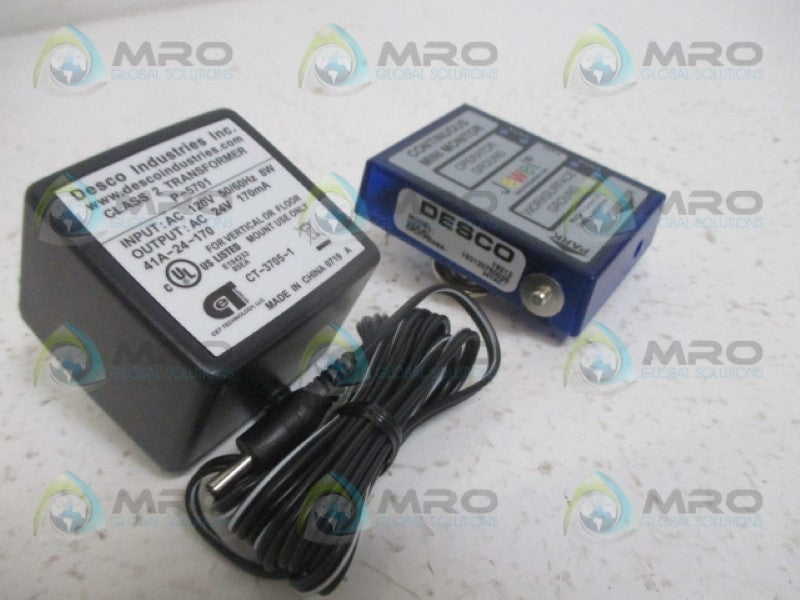 DESCO 19212 MINI WORKSTATION MONITOR 120VAC NSMP