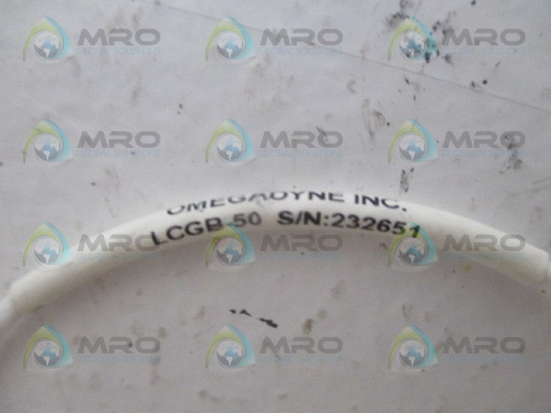 OMEGA LCGB-50 MINITURE COMPRESSION LOAD CELL UNMP