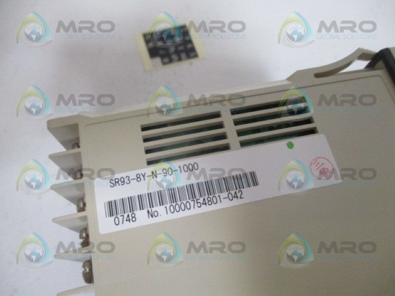 SHIMADEN SR93-8Y-N-90-1000 TEMPERATURE REGULATOR 100-240VAC *NEW IN BOX*