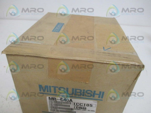 MITSUBISHI MR-C40A AC SERVO NSFS