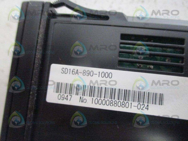 SHIMADEN SD16A-890-1000 TEMPERATURE REGULATOR 100-240VAC NSMP