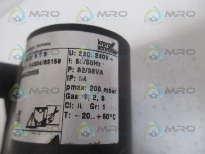KROM SCHRODER VS115ML02NTS VALVE 220-240V NSNP