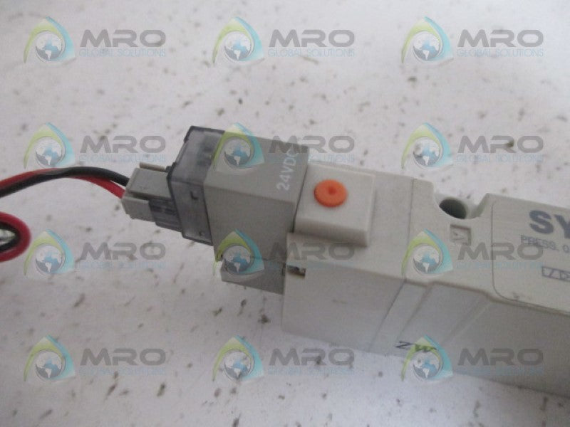 SMC SY7240 SOLENOID VALVE 24VDC NSNP