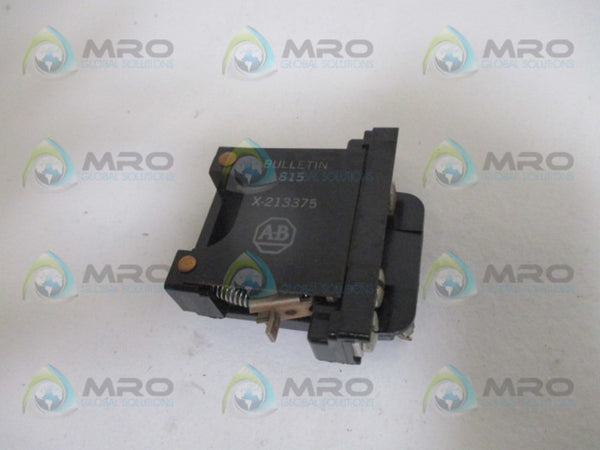 ALLEN BRADLEY X-213375 OVERLOAD RELAY NSNP