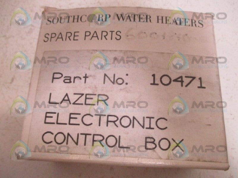 SOUTH WATER HEATERS 10471 LAZER ELECTRONIC CONTROL BOX NSMP
