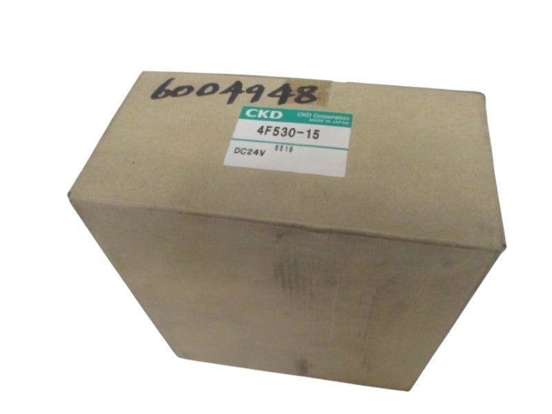 CKD 4F530-15 SOLENOID VALVE 24VDC NSMP