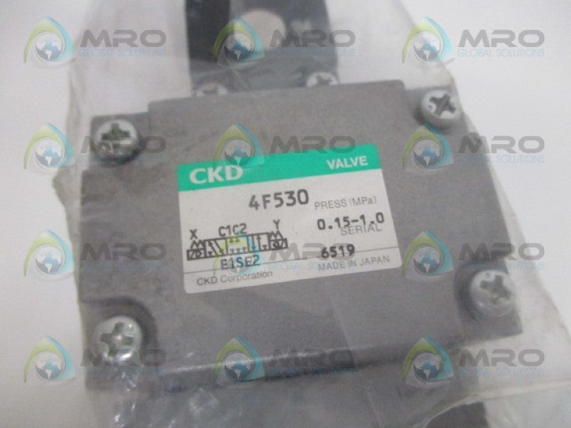 CKD 4F530-15 SOLENOID VALVE 24VDC NSMP
