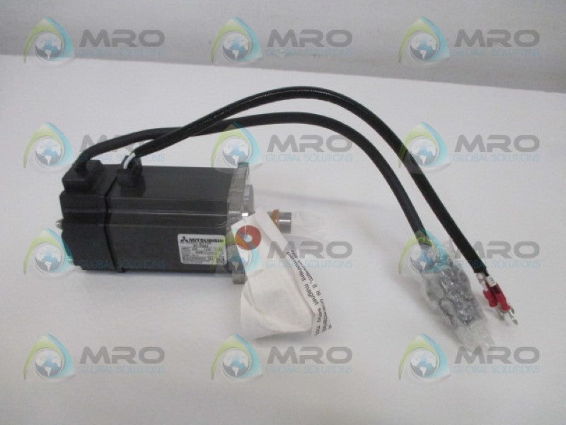 MITSUBISHI HC-PQ43 AC SERVO MOTOR 3AC 122V 2.8A NSMP