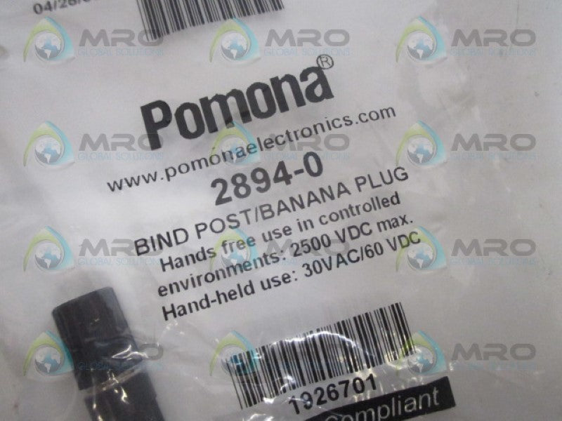 PAMONA 2894-0 BIND POST/BANANA PLUG NSMP