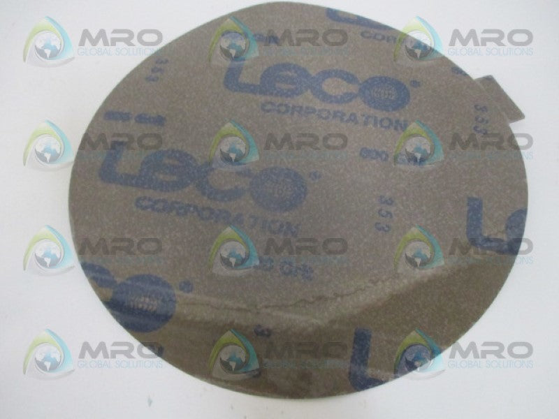 LECO 810-269-200  SILICON CARBIDE PSA DICS 8" 600 GRIT (PKG OF 80) NSMP
