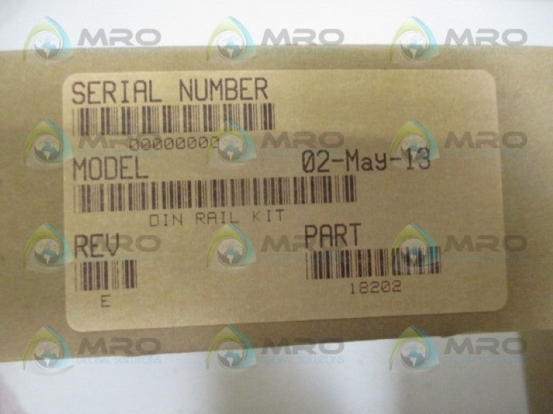 DATA TRANSLATION 18202 DIN RAIL KIT NSFS