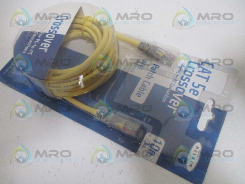 BELKIN A3X126-10-YLW-M PATCH CABLE 10FT NSMP