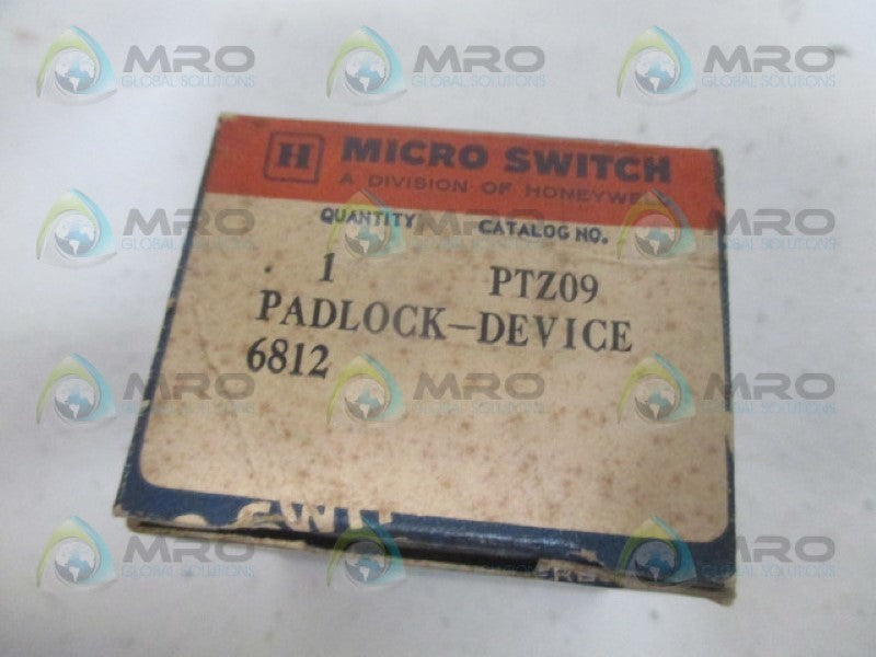 MICRO SWITCH PTZ09 PADLOCK DEVICE NSMP
