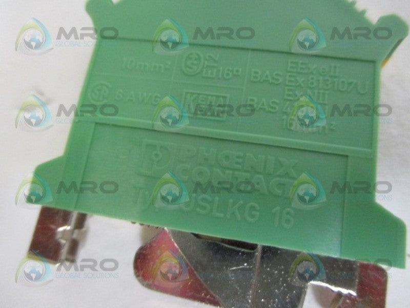 PHOENIX CONTACT USLKG16 TERMINAL BLOCK NSNP
